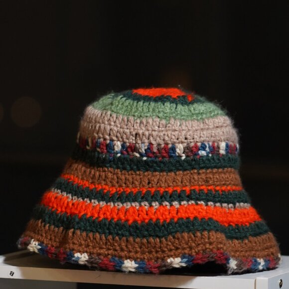 Knitted Hat Multi-Color - Picture 1 of 5